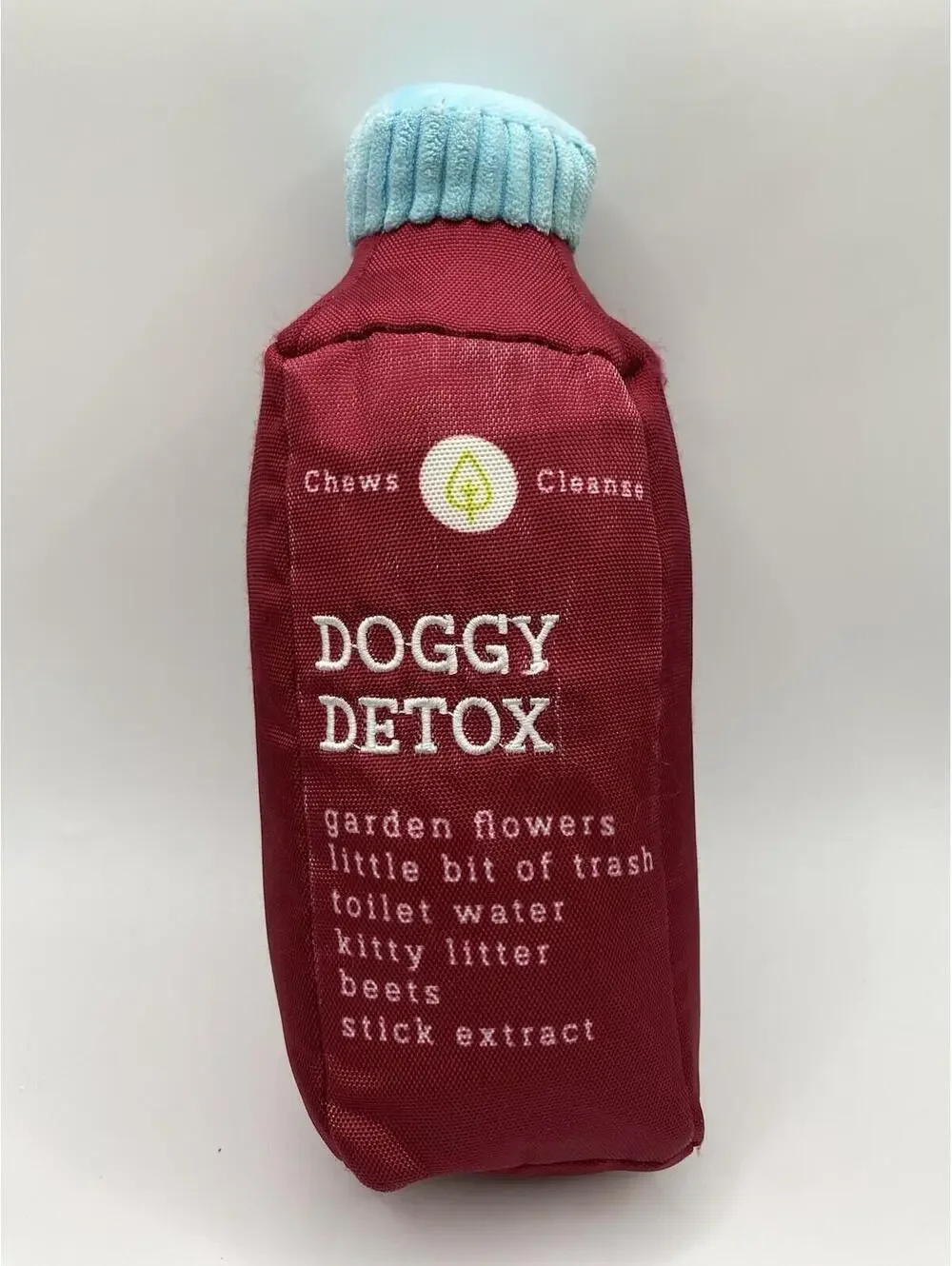 Bark Box Dog Toy Pure Pup Juice Cleanse May2024 Med.- Large  Crinkle Squeaky